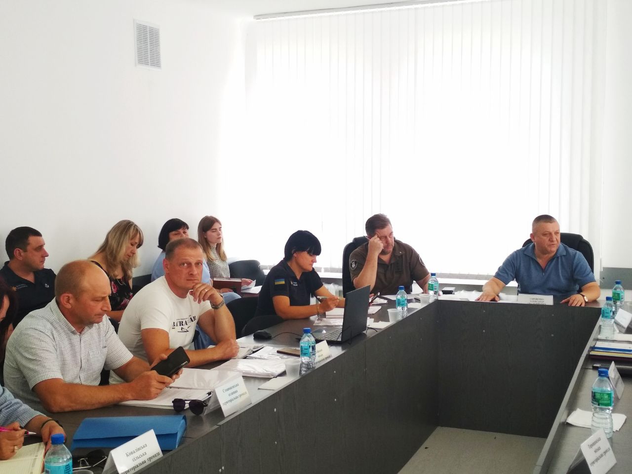 В Білоцерківському районі пройшла нарада, націлена на убезпечення місцевих жителів в умовах війни